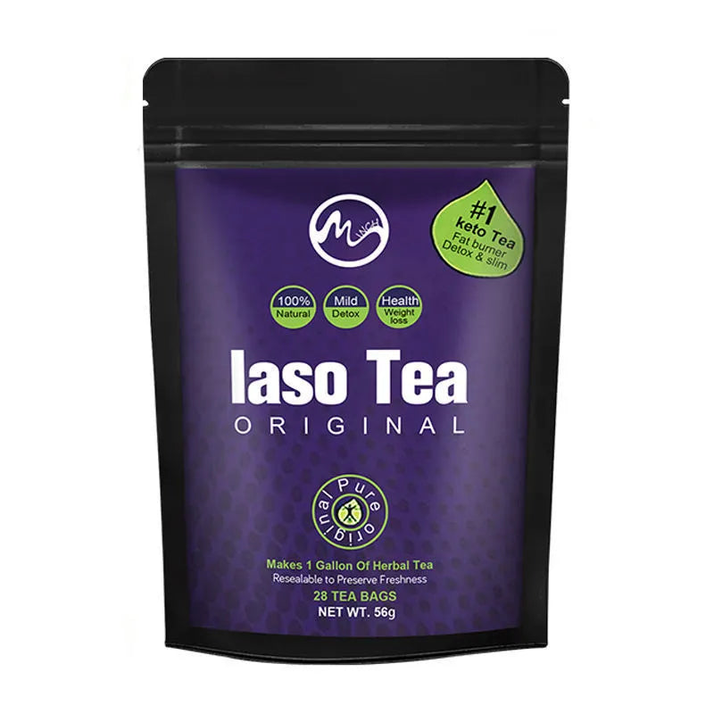 Sugar-free instant slimming tea bag with cold soaking preparation for weight management