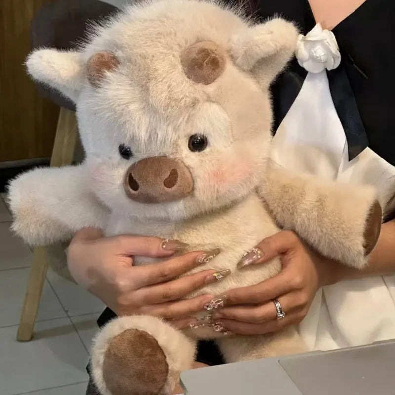 45cm soft plush teddy bear toy for children in guava dirty pink colour with huggable design