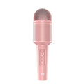 Wireless Bluetooth karaoke microphone in pink, blue and green colour options