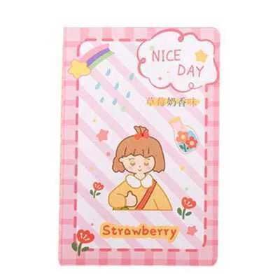 Cartoon A5 notebook with 30 sheets showing cute bear cover design