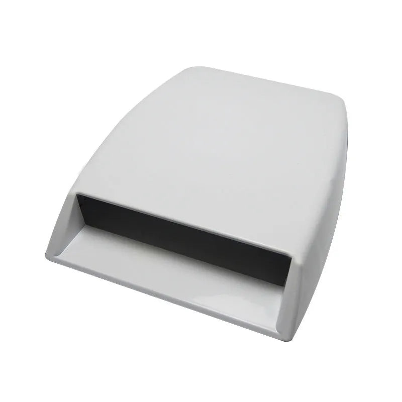 Black ABS plastic car decoration simulation air vent for dashboard styling.