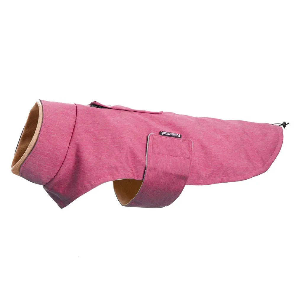 Polyester dog clothing vest in rose red, light blue, or grey colours for medium-large dogs