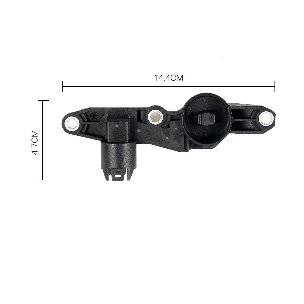 Black automotive crankshaft phase sensor part number 11377506503 for BMW vehicles