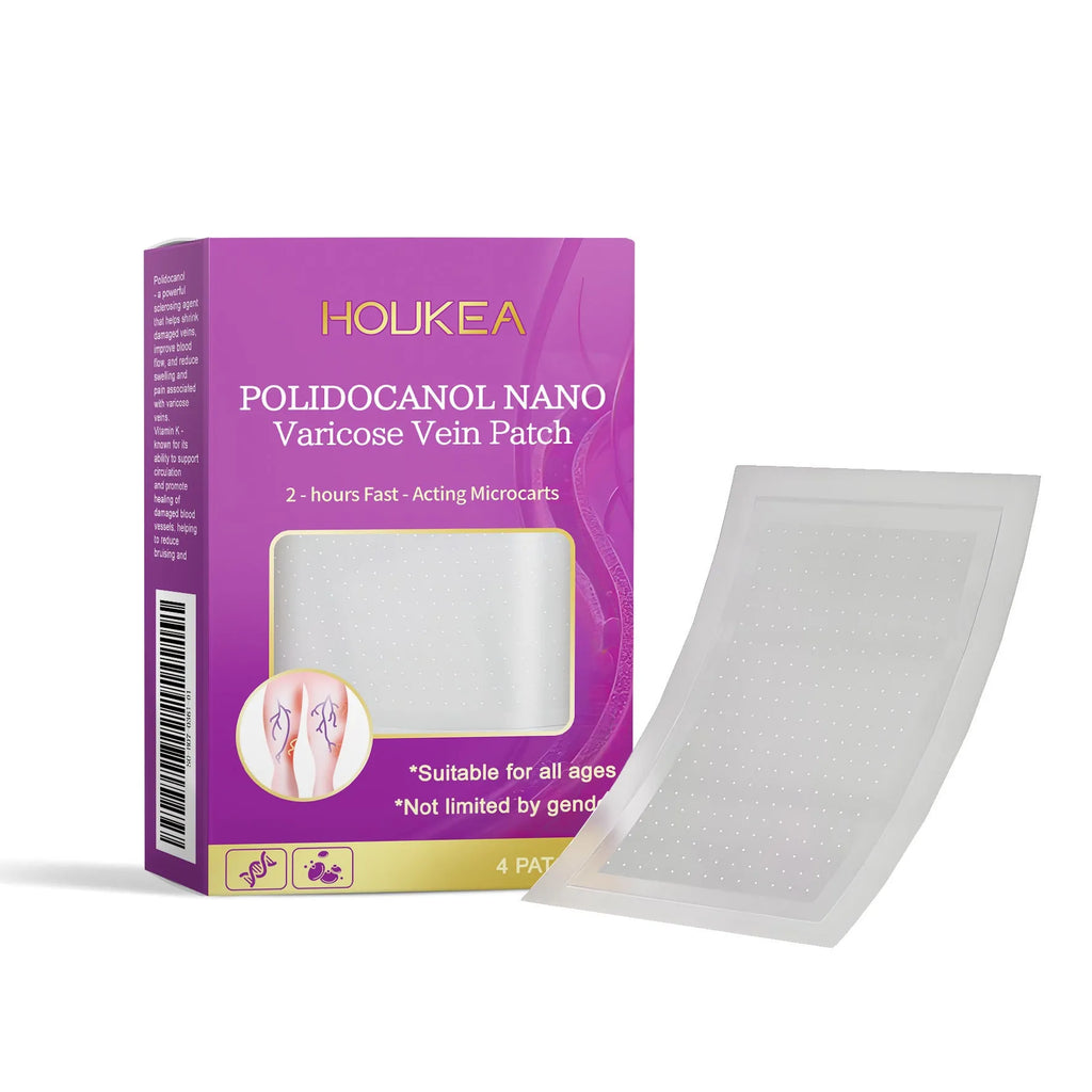 Four microneedle patches with botanical ingredients including moxa leaf and ginger root extracts