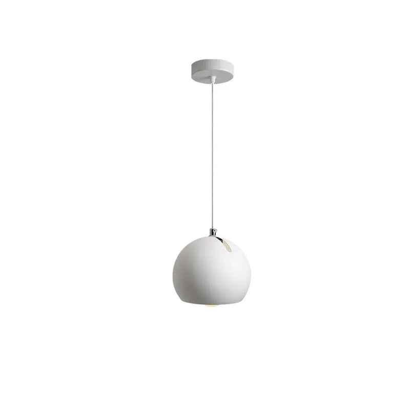 Nordic style ball chandelier table lamp in moon white finish with creative art design