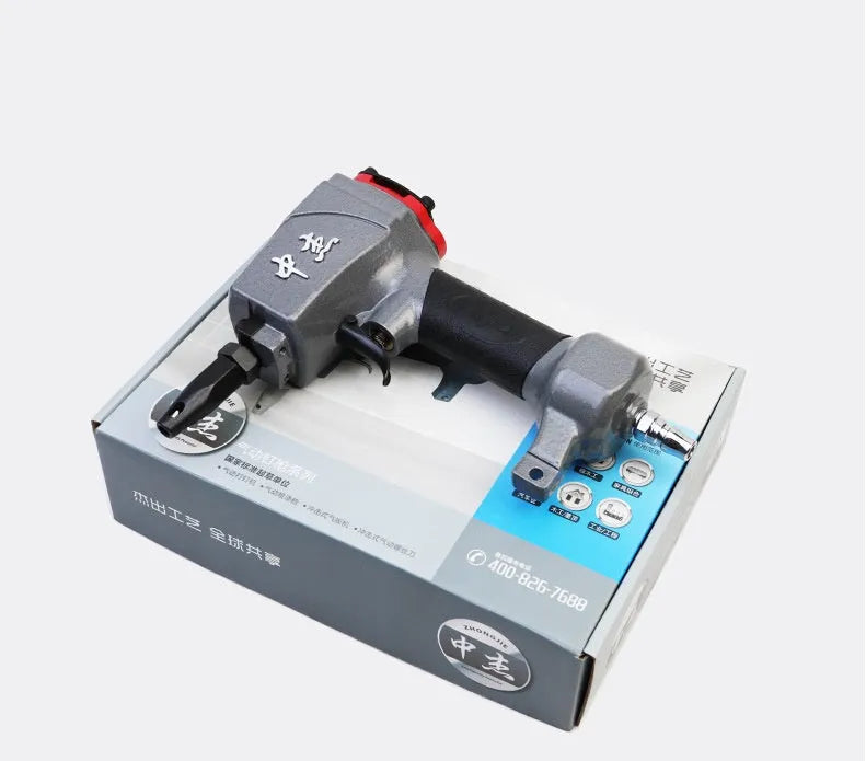 DK30 metal sheet punching air nail gun for fabric applications with pneumatic connection