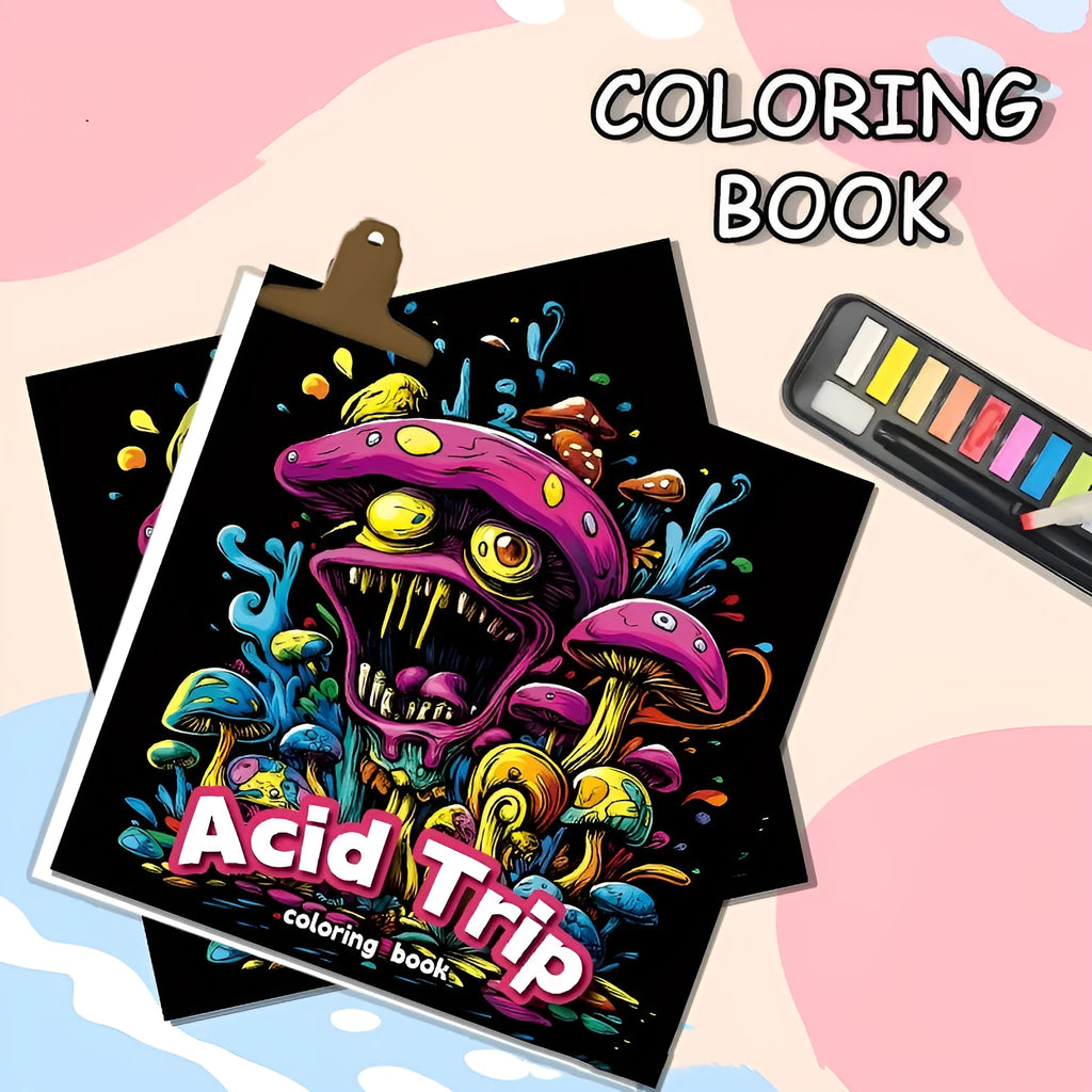 Acid tour painting book with 200mm length for drawing and sketching