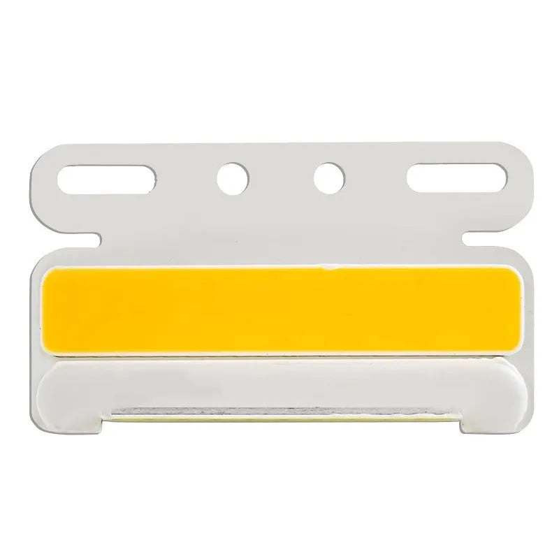 Aluminium alloy truck ground tyre light in selected colour, showing COB LED light source.