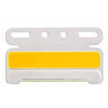 Aluminium alloy truck ground tyre light in selected colour, showing COB LED light source.