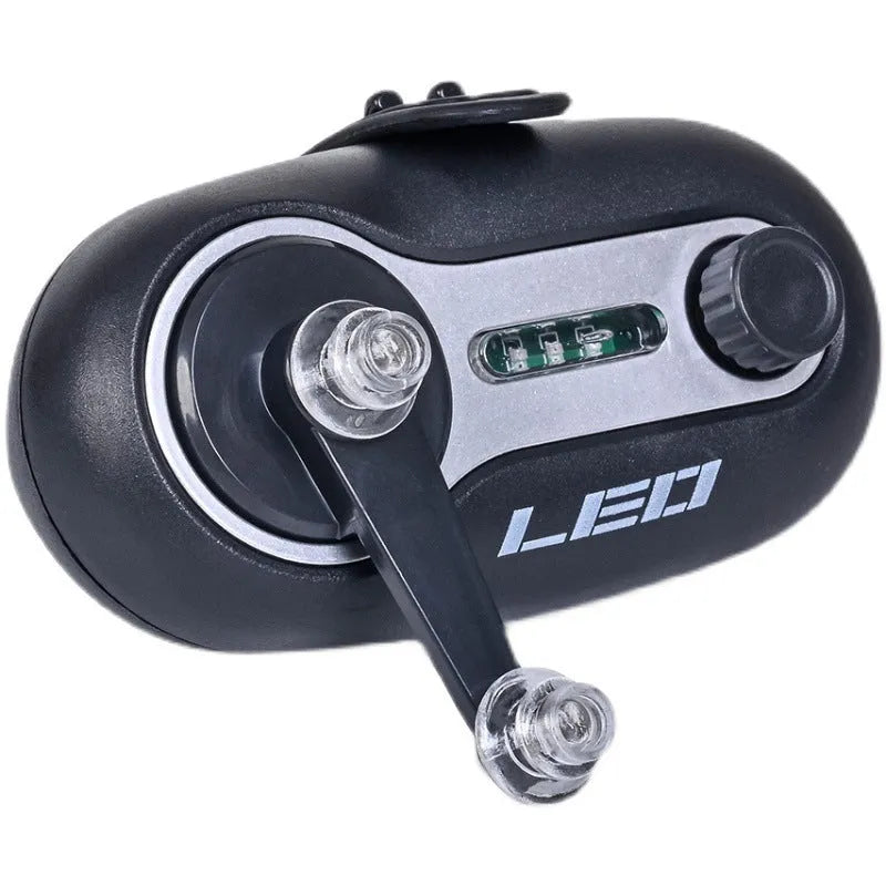 Fishing rod alarm with signal induction lamp for night fishing