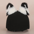 A plush fabric cartoon character helmet cover set in size M, showing one of over 30 available style options.
